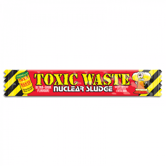 Toxic Waste Nuclear Sludge Sour Cherry - Chew Bar - Toxic Waste