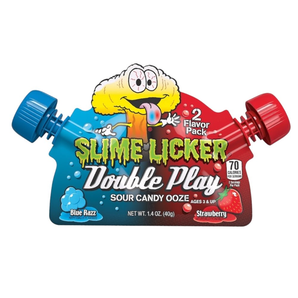 Toxic Waste Slime Licker Double Play - Candy Gel - Toxic Waste