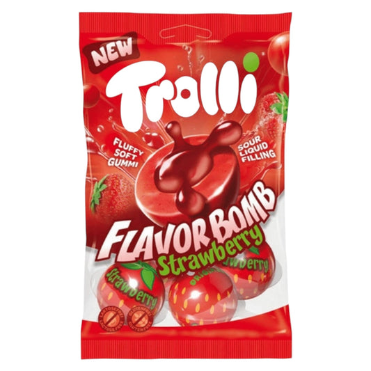Trolli Flavour Bomb Strawberry - Flavour Bomb - Trolli