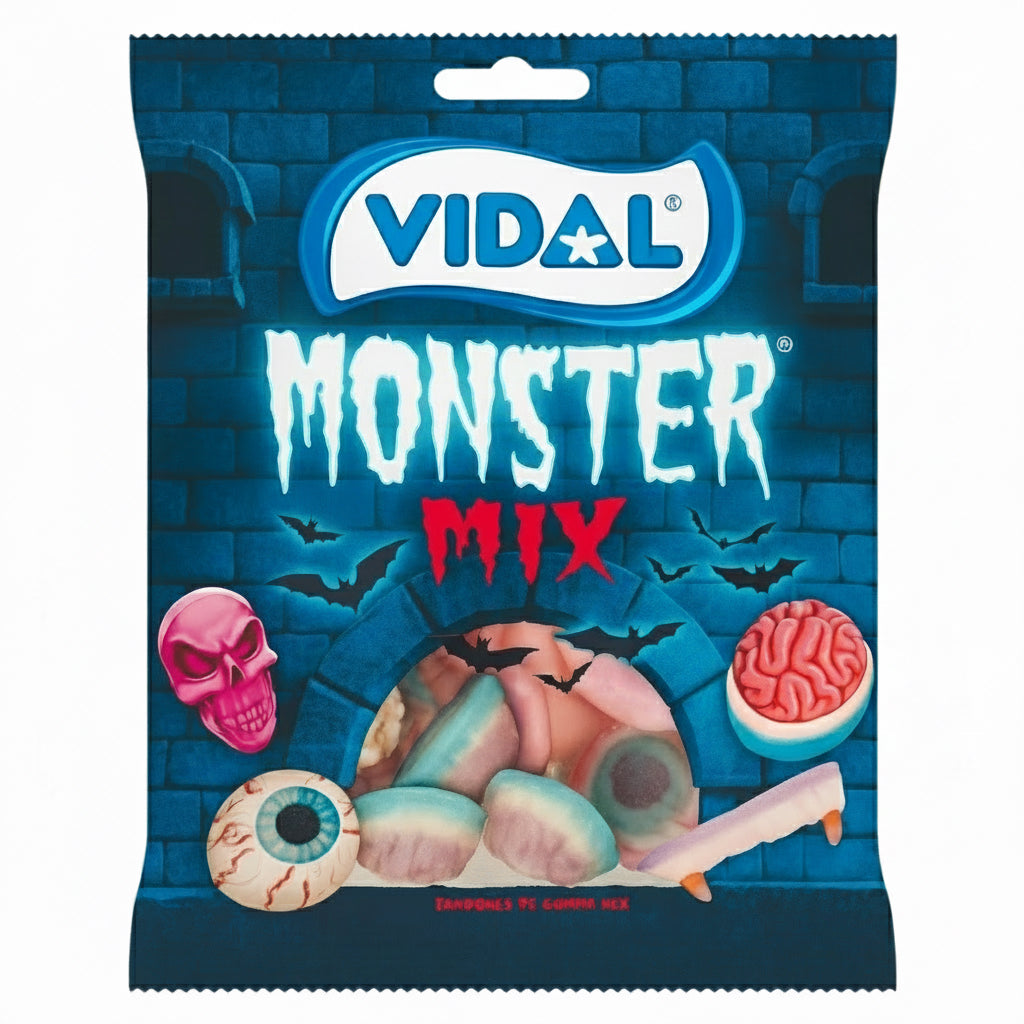 Vidal Monster Mix - Gummy Sweets - Vidal