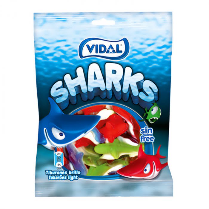 Vidal Sharks - Share Bag - Caribou Candy