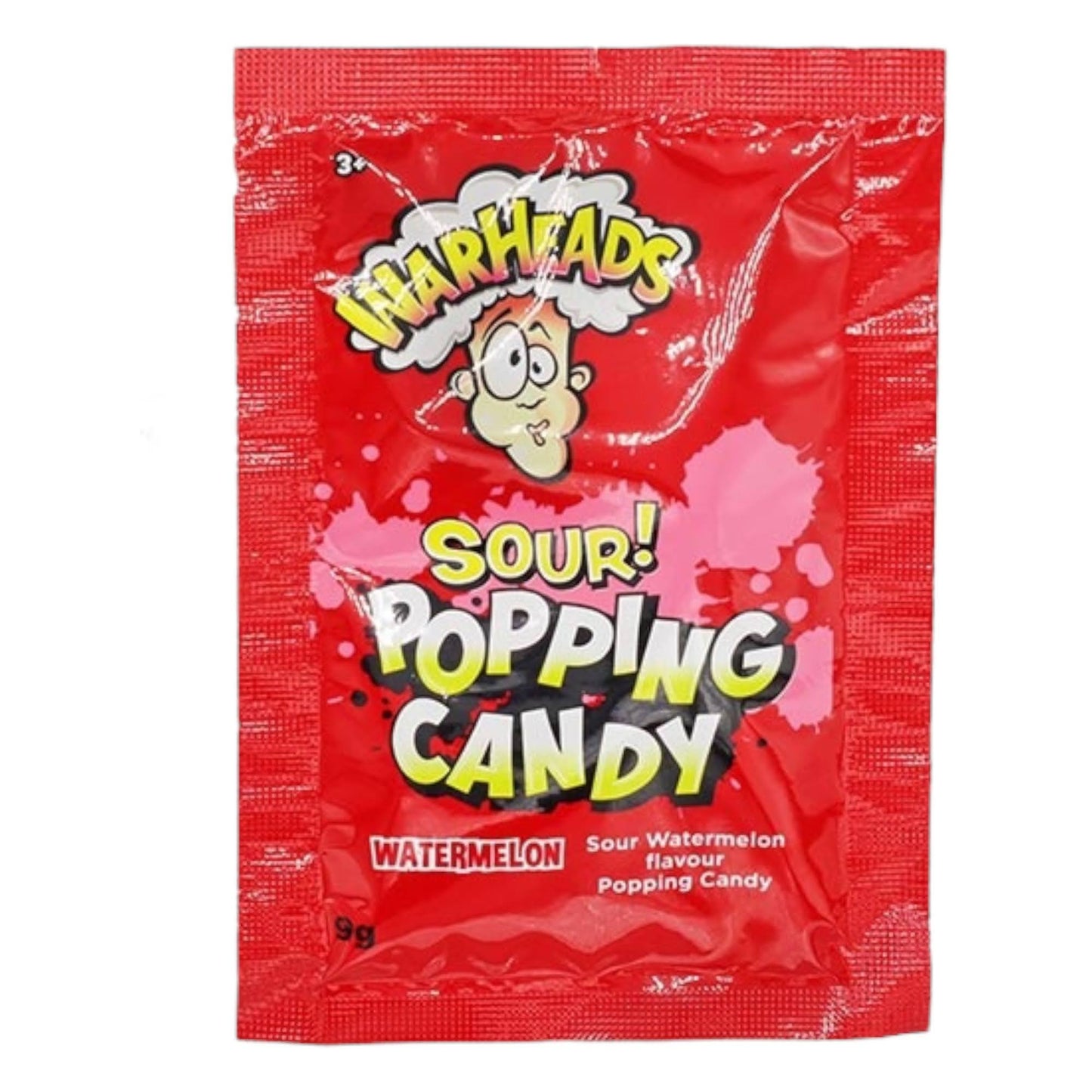 Warheads Sour Popping Candy – Watermelon - Popping Candy - Warheads