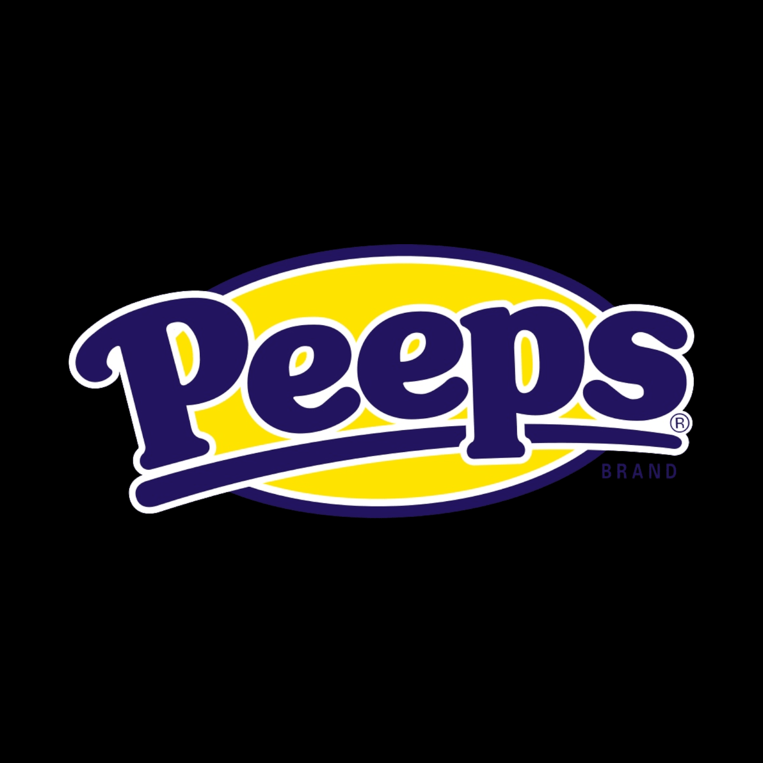 Peeps Logo on a black background