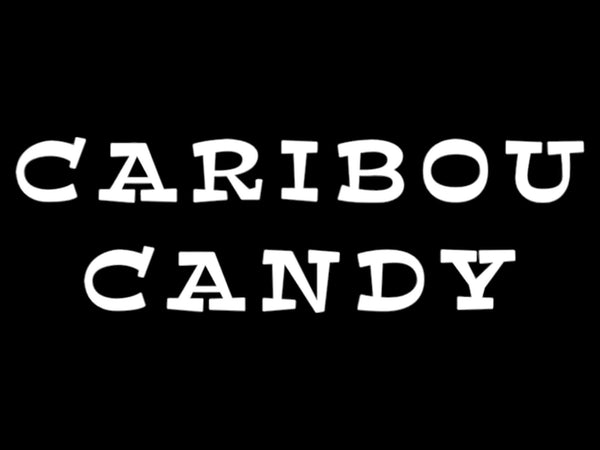 Caribou Candy Text Logo