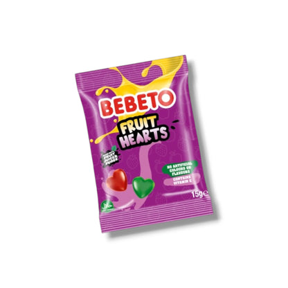 Bebeto Fruit Hearts - 7 Mini Bags