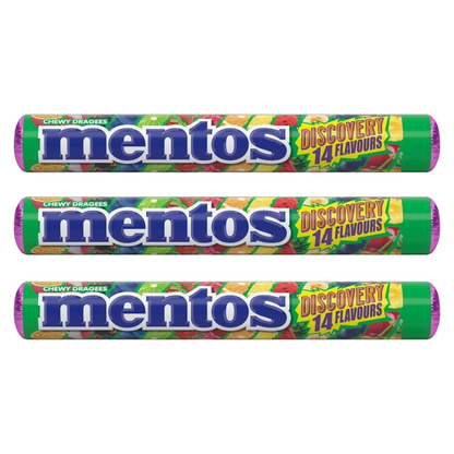 Mentos Discovery Chewy Sweets 3 Pack 112g