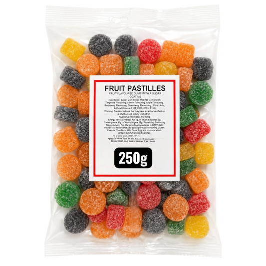 Fruit Pastels Sweets 250g Value Pack