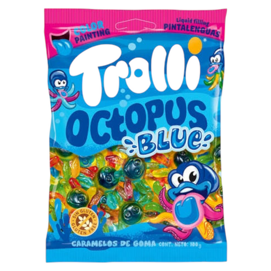 Trolli Octopus Blue - Gummy Sweets - Trolli
