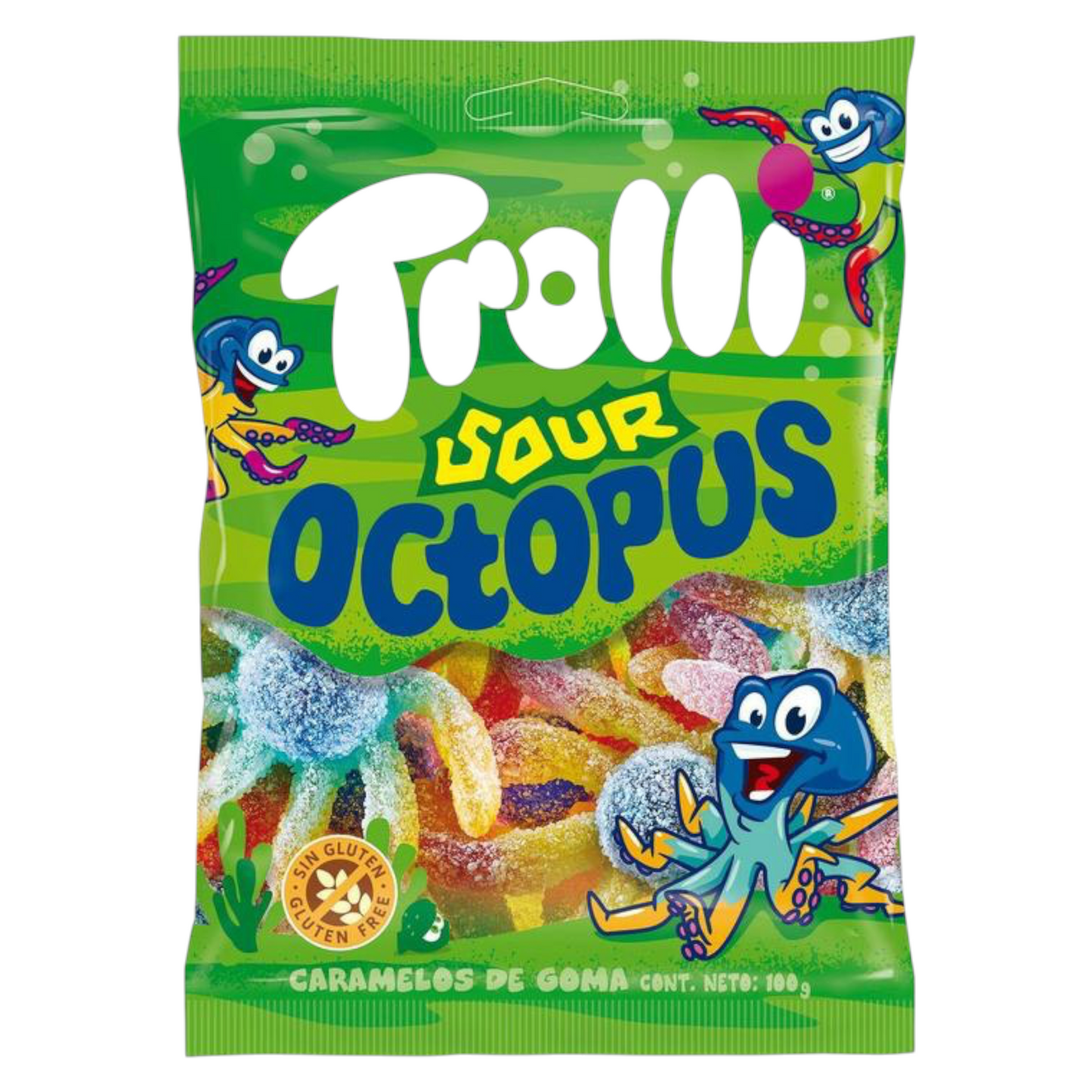 Trolli Sour Octopus - Gummy Sweets - Trolli