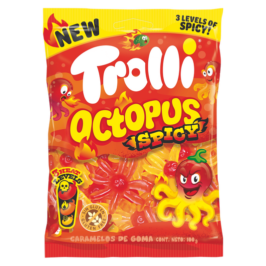 Trolli Octopus Spicy - Gummy Sweets - Trolli