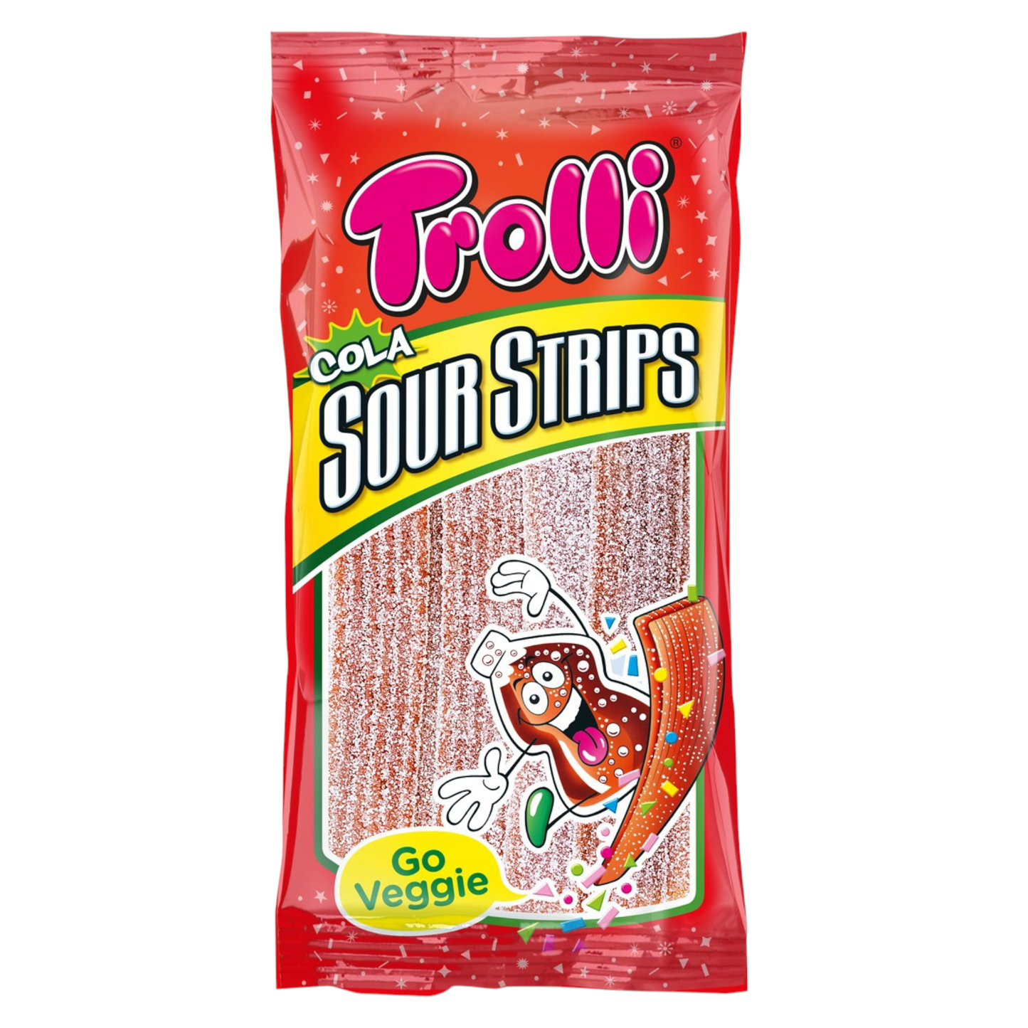 Trolli Cola Sour Strips 85g