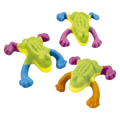 Vidal Sweetopia Tropical Frogs gummy sweets - assorted fruit flavours, jungle-themed bag