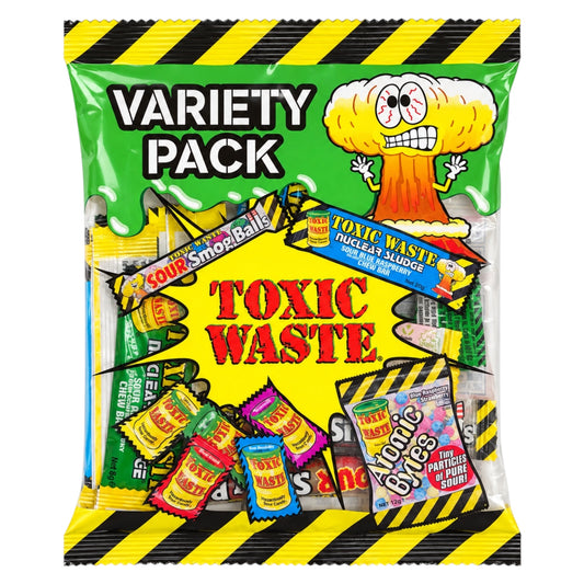 Toxic Waste Sour Sweets Variety Pack 90g - Sour Sweets - Toxic Waste