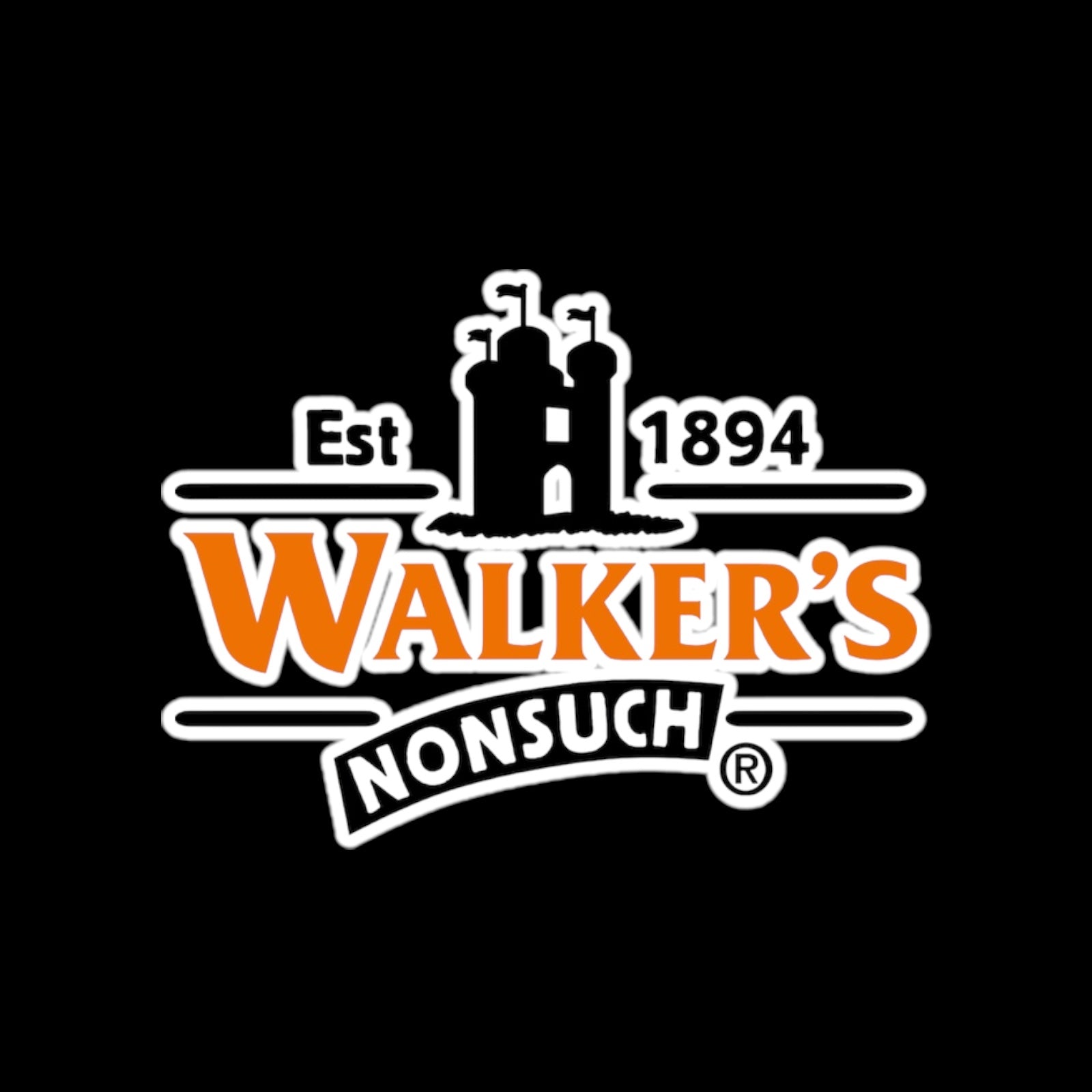 Walker's Nonsuch logo on a black background