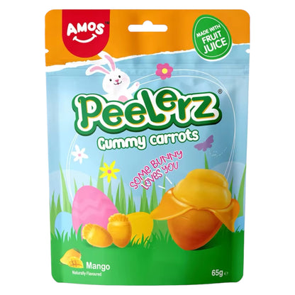 Amos Peelerz Easter Carrots - Gummy Sweets - Amos