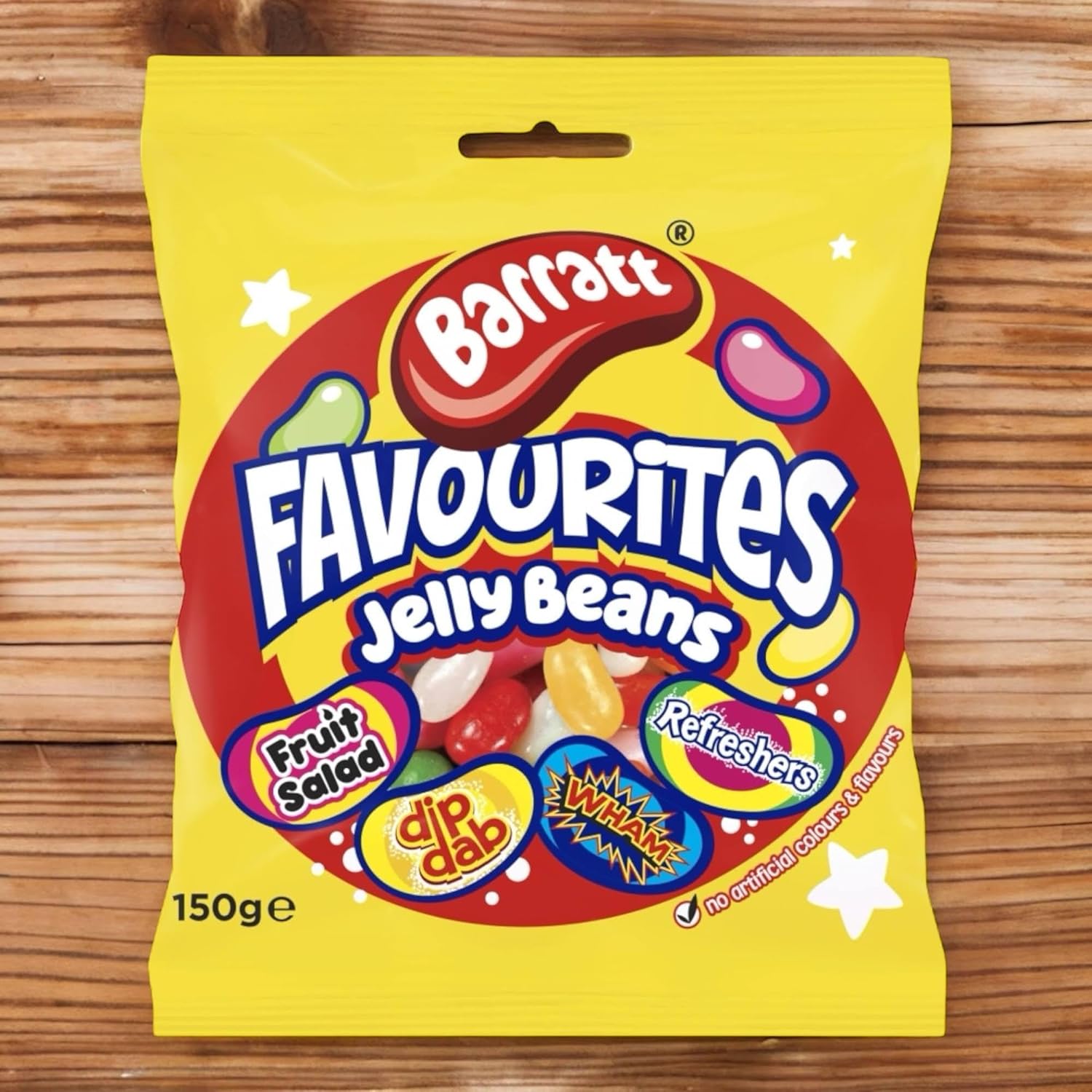 Barratt Favourites Jelly Beans - Share Bag - Caribou Candy