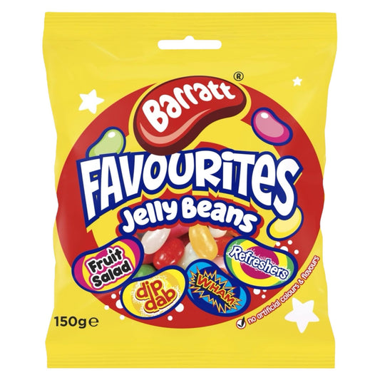 Barratt Favourites Jelly Beans - Share Bag - Caribou Candy