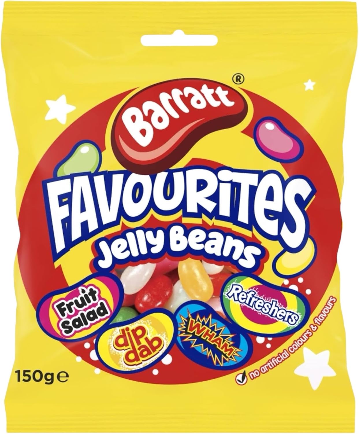 Barratt Favourites Jelly Beans - Share Bag - Caribou Candy