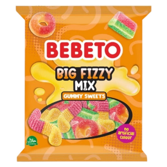Bebeto Big Fizzy Mix - Gummy Sweets - Bebeto