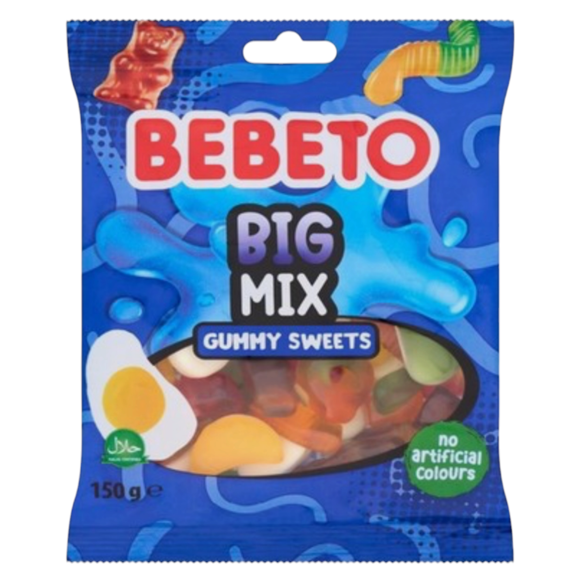 Bebeto Big Mix Gummy Sweets 150g - Gummy Sweets - Bebeto