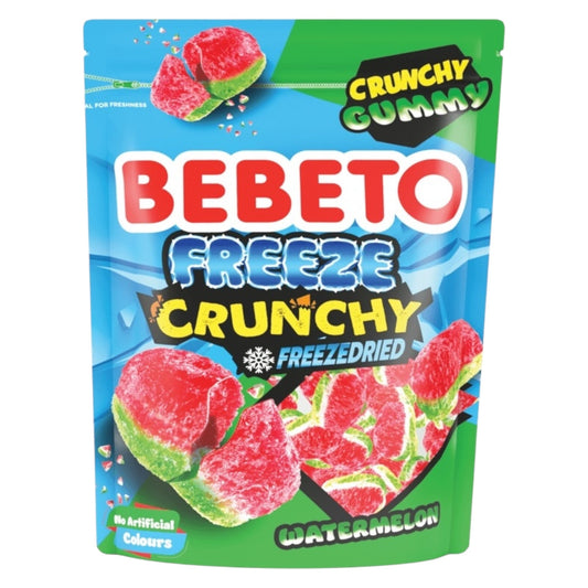 Bebeto Freeze Dried Crunchy Watermelon - Share Bag - Caribou Candy