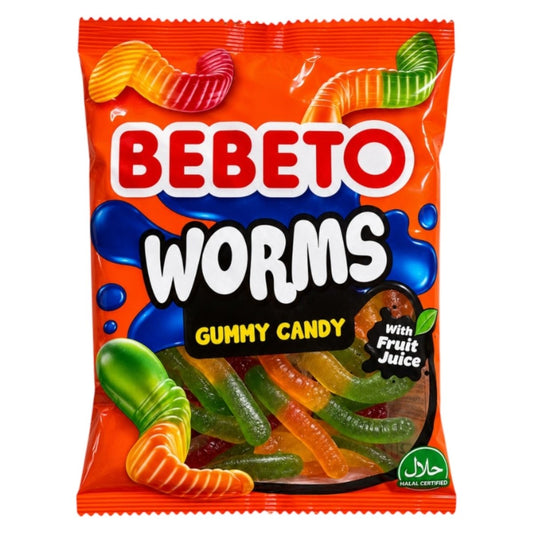 Bebeto Worms - Gummy Sweets - Gummy Sweets - Bebeto