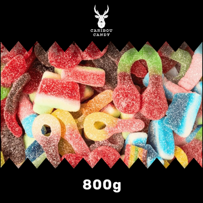 Big Fizzy Favourite Mix - Gummy Fizzy Sweets - Caribou Candy