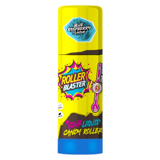 Brain Blasterz Roller Blaster – Blue Raspberry - Roller Ball Liquid Candy - Brain Blasterz