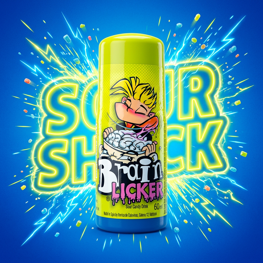 Brain Licker Roller Original - Sour Liquid Candy