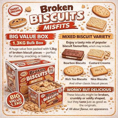 Broken Biscuits - 1.3kgs - Biscuits - Sweet Dreams