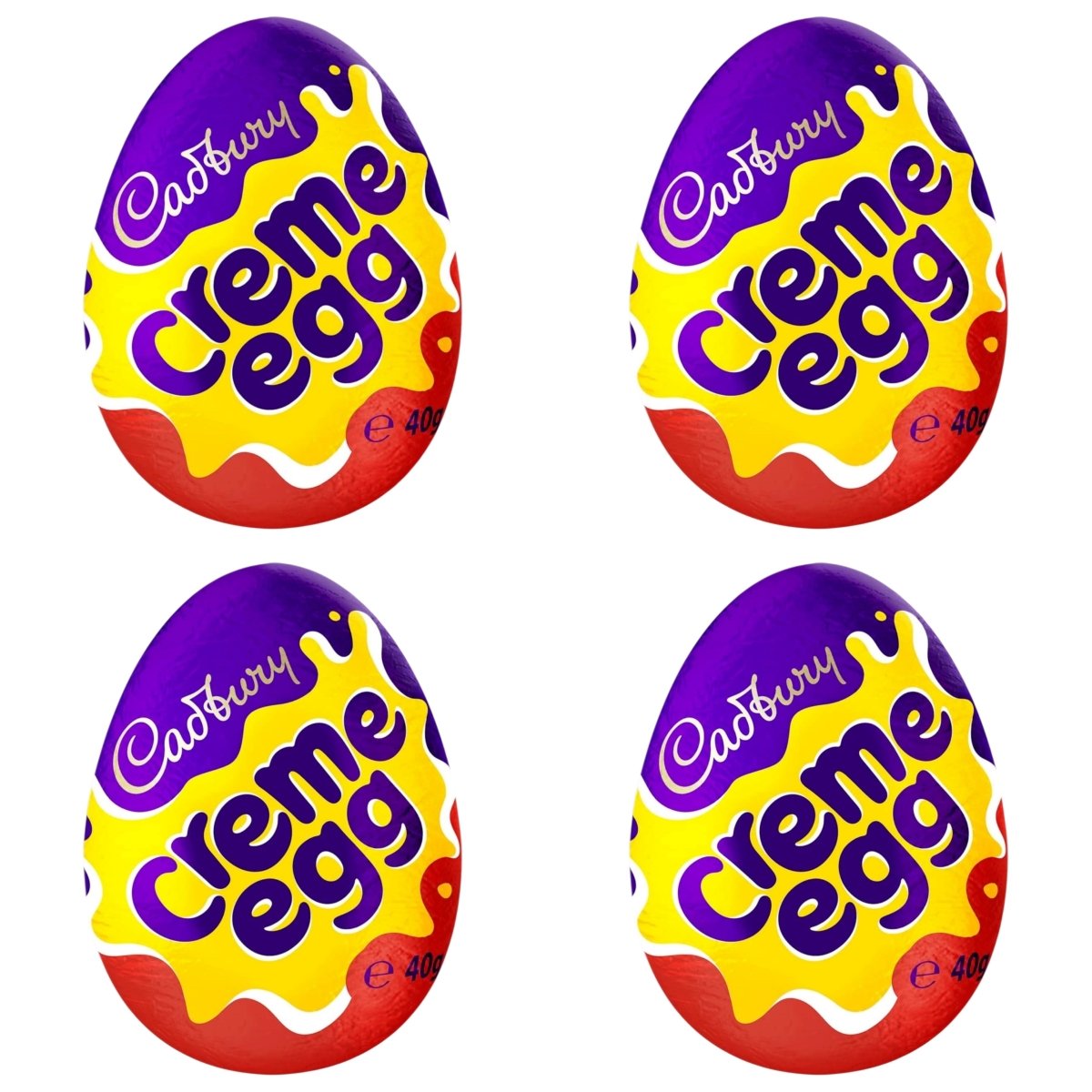 Cadbury Crème Egg - 4 Pack - Chocolate - Cadbury