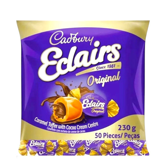 Cadbury Eclairs Original packaging on a white background