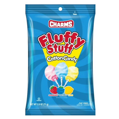 Charms Fluffy Stuff Cotton Candy 71g - Cotton Candy - Charms