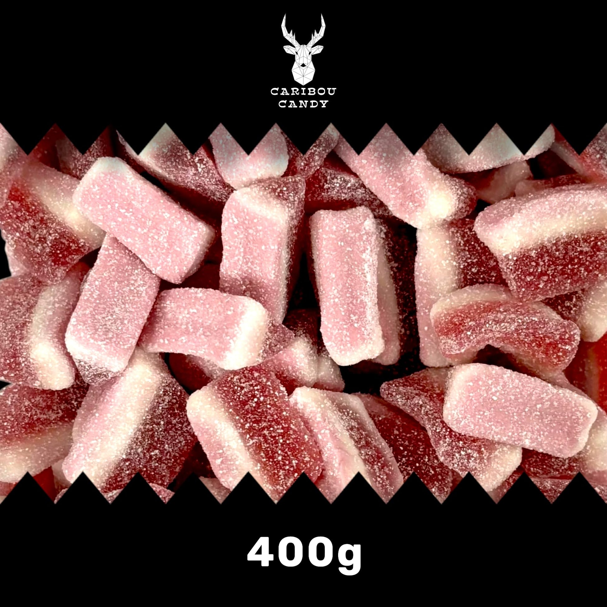 Cherry Slices - Gummy Fizzy Sweets - Caribou Candy