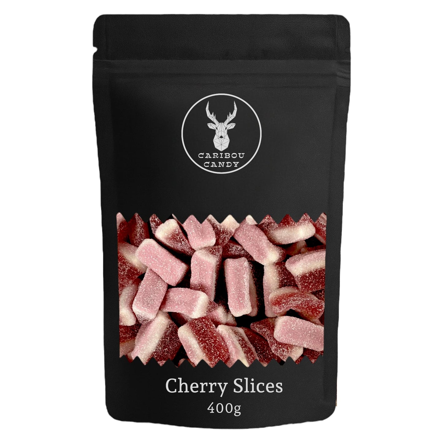 Cherry Slices - Gummy Fizzy Sweets - Caribou Candy