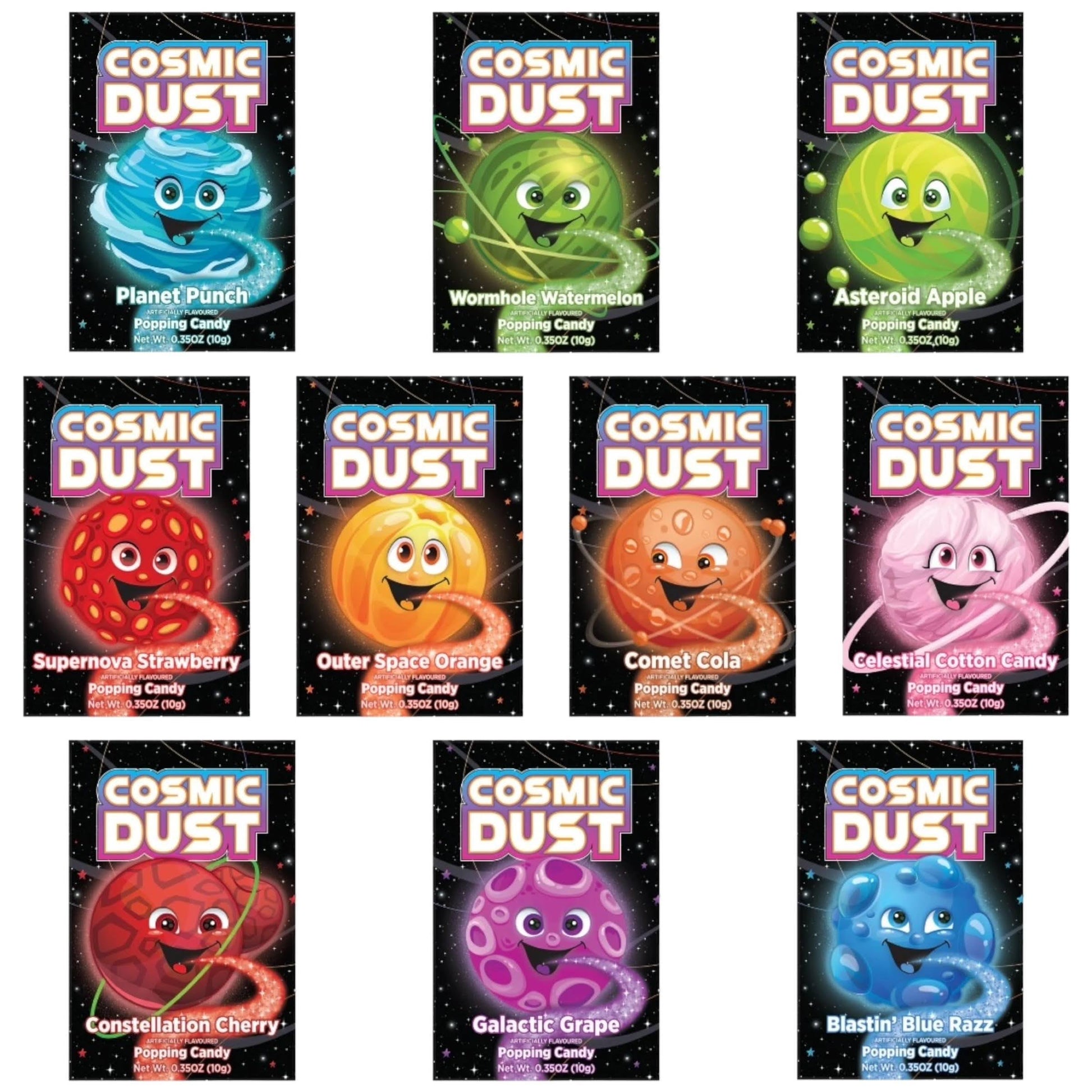 Cosmic Dust Popping Candy - Caribou Candy