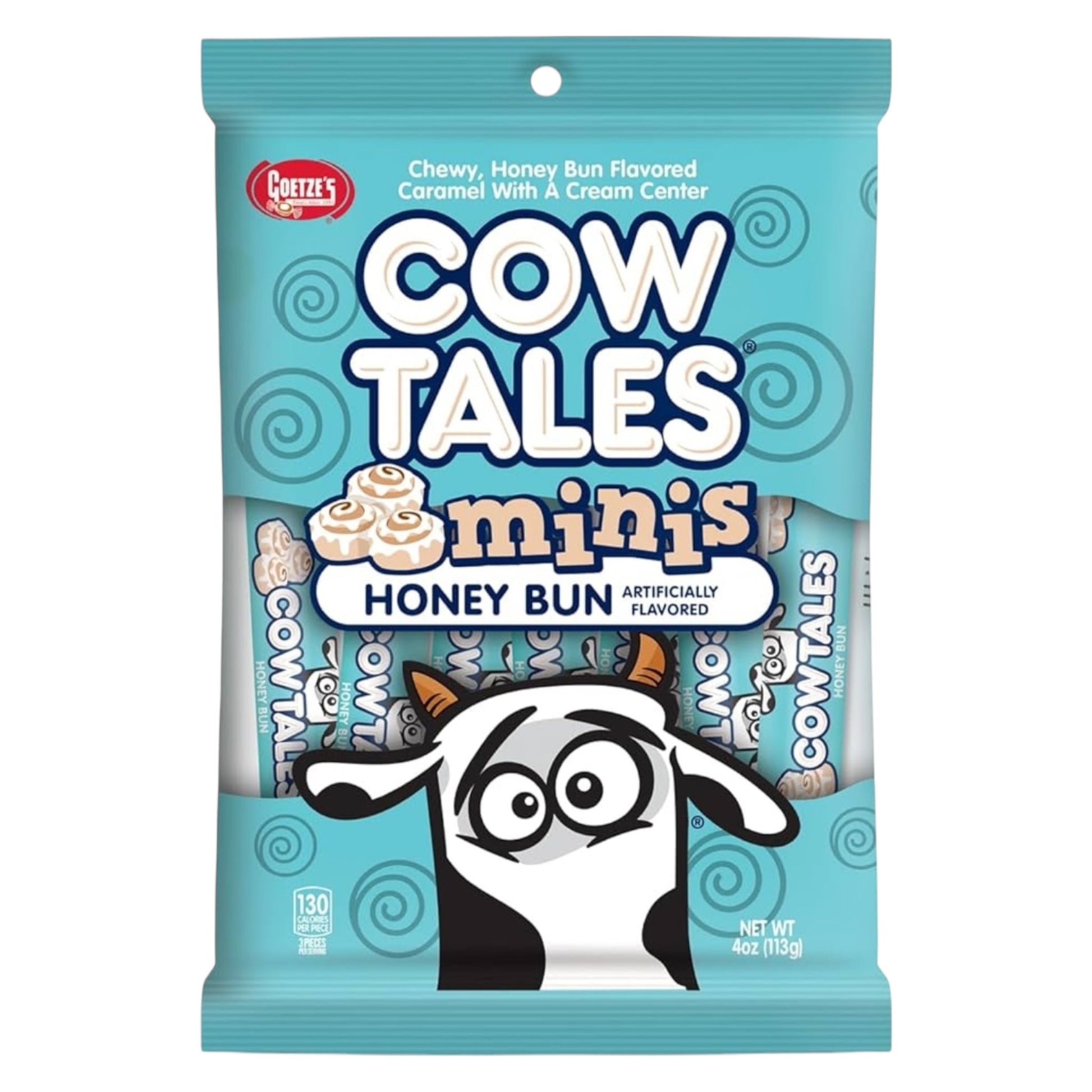 Cow Tales Minis - Honey Bun - Chewy Sweets - Goetze's