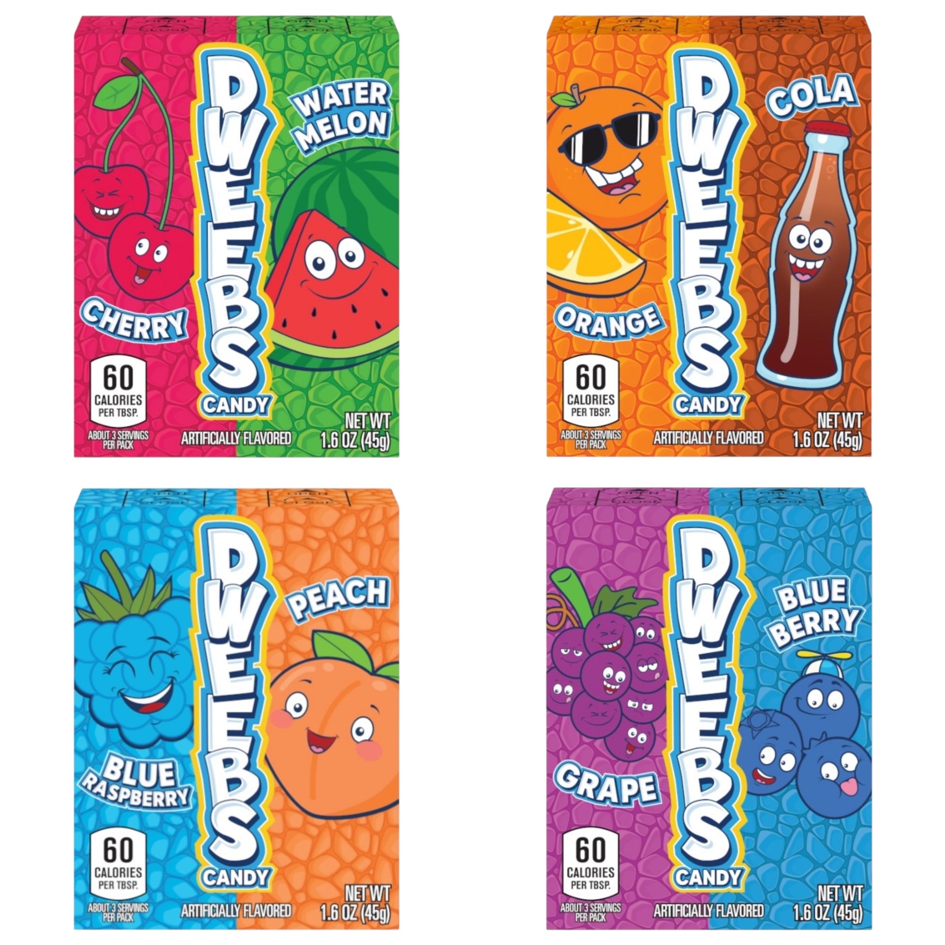Dweebs - 4 Pack Bundle - Sweets - Dweebs