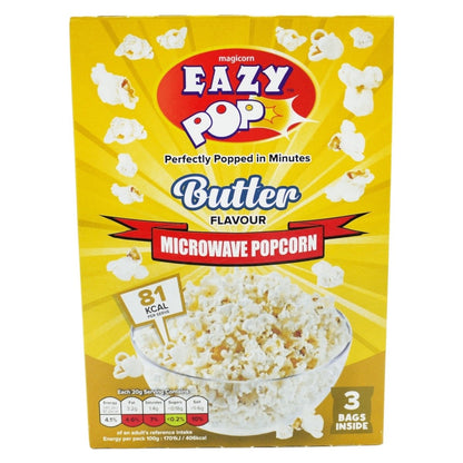 Eazy Pop Butter Popcorn - 3 Pack - Popcorn - Eazy Pop