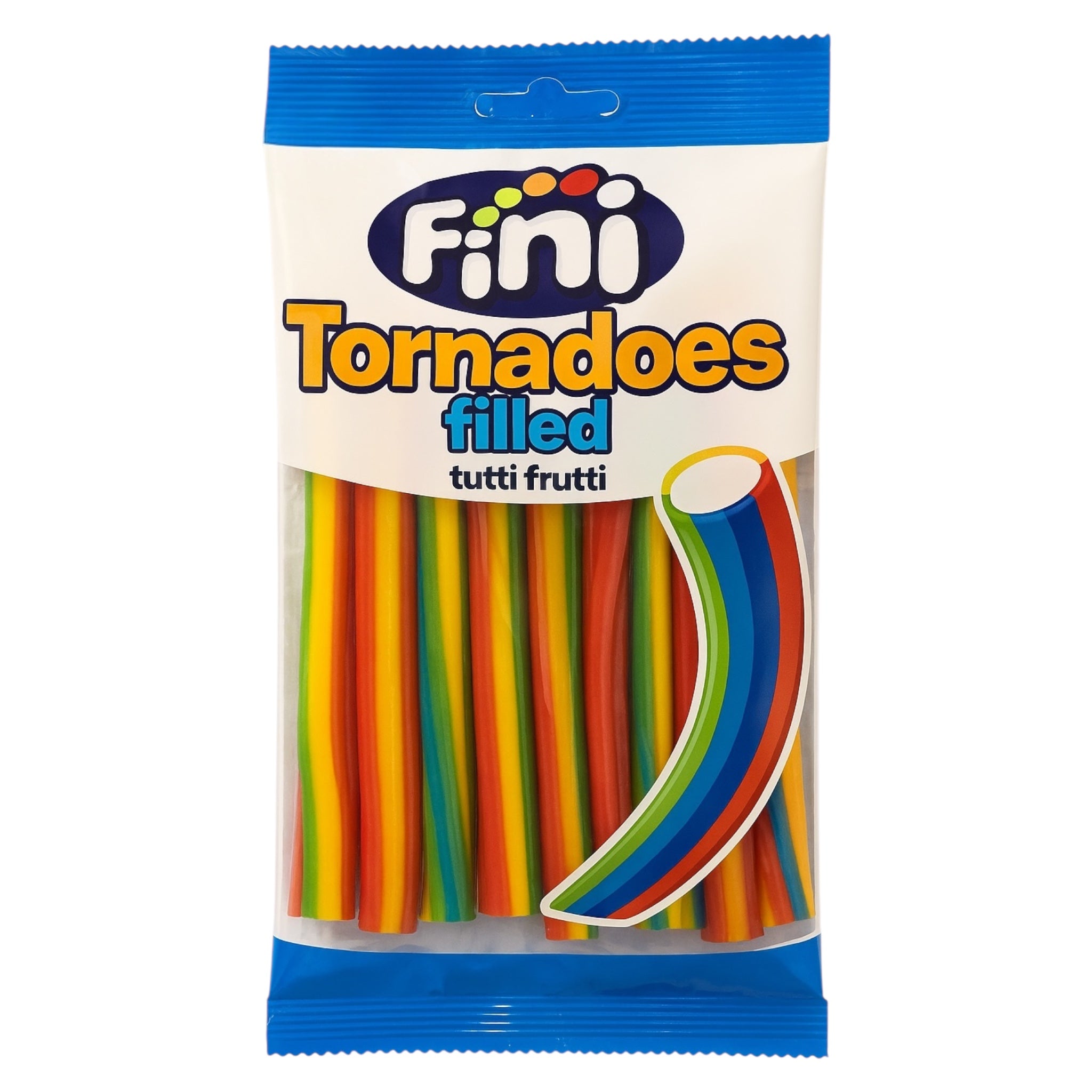 Fini Sweets Fini Rainbow Tornadoes Tutti Frutti Pencils 180g | Buy Sweets UK