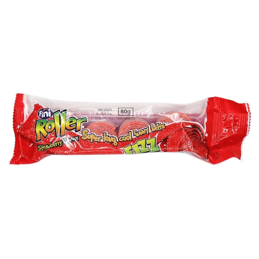 Fini Roller Strawberry - 4 Pack - Fizzy Belts - Fini