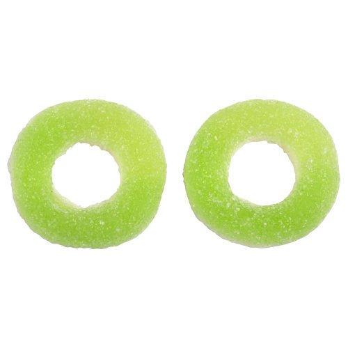 Fizzy Apple Rings - Gummy Fizzy Sweets - Caribou Candy