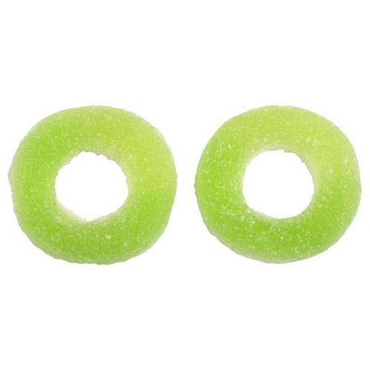 Fizzy Apple Rings - Gummy Fizzy Sweets - Caribou Candy