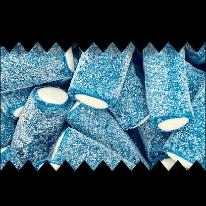 Fizzy Blue Raspberry Rockets - Gummy Sweets - Caribou Candy