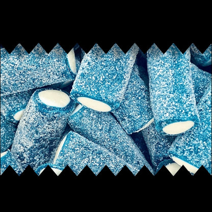 Fizzy Blue Raspberry Rockets - Gummy Sweets - Caribou Candy