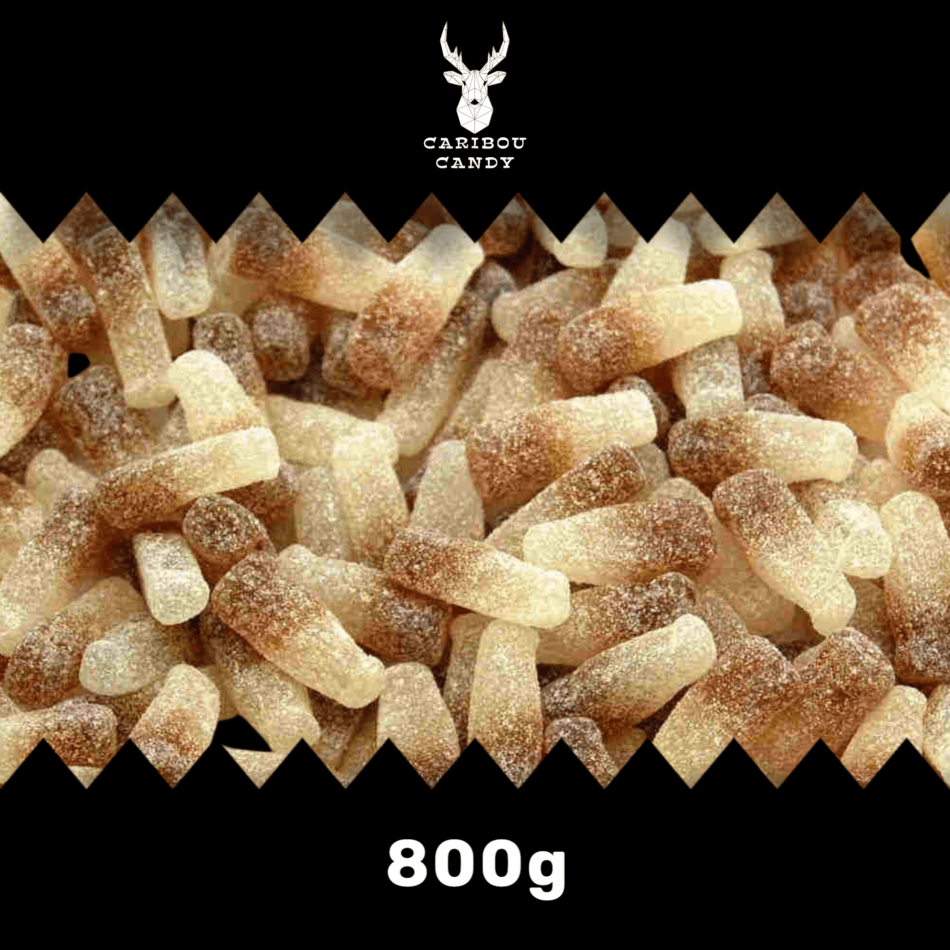 Fizzy Cola Bottles - Gummy Sweets - Caribou Candy