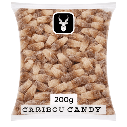 Fizzy Cola Bottles - Gummy Fizzy Sweets - Caribou Candy