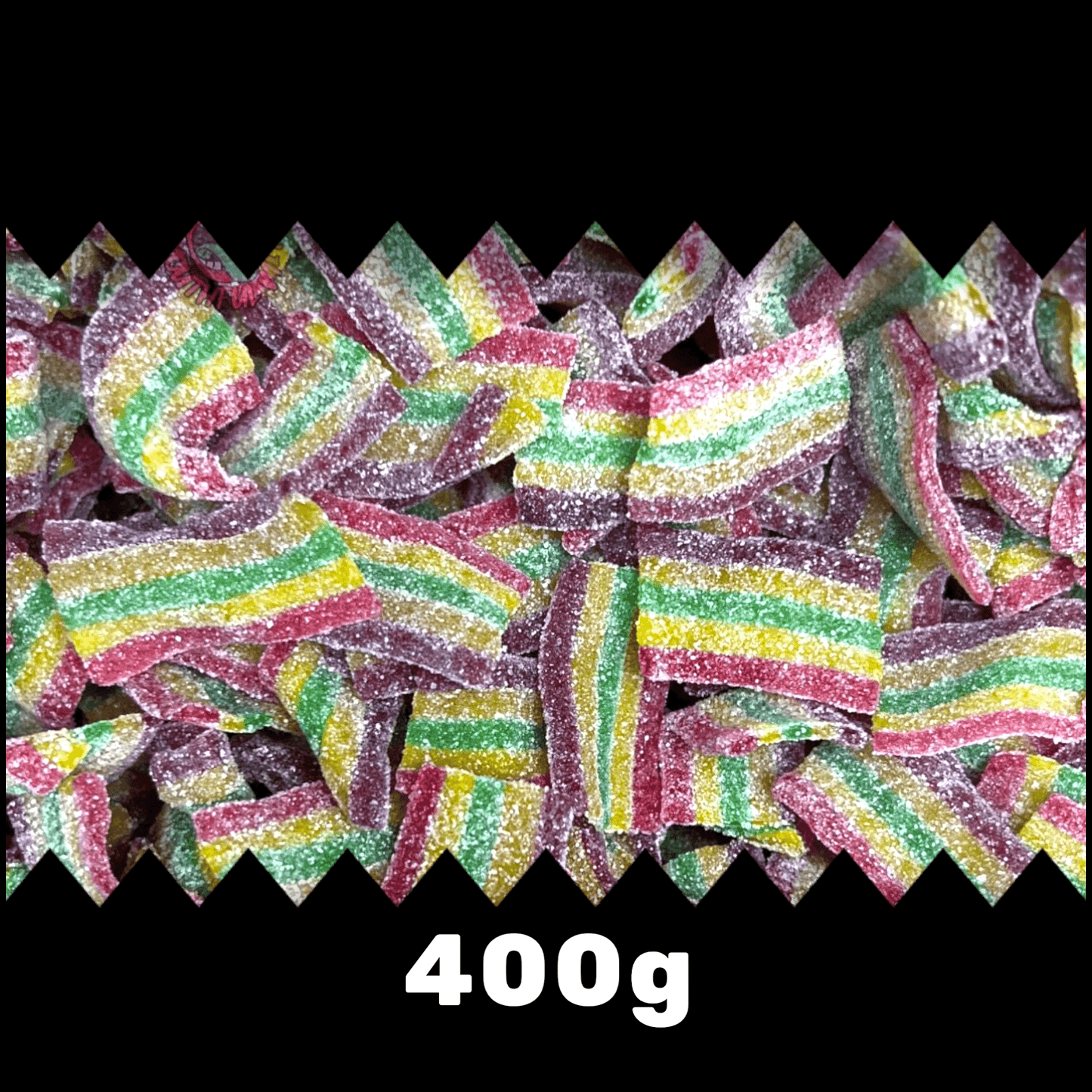 Fizzy Rainbow Bites - Fizzy Belts - Caribou Candy