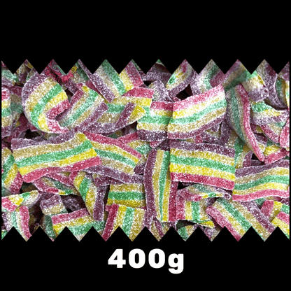 Fizzy Rainbow Bites - Fizzy Belts - Caribou Candy