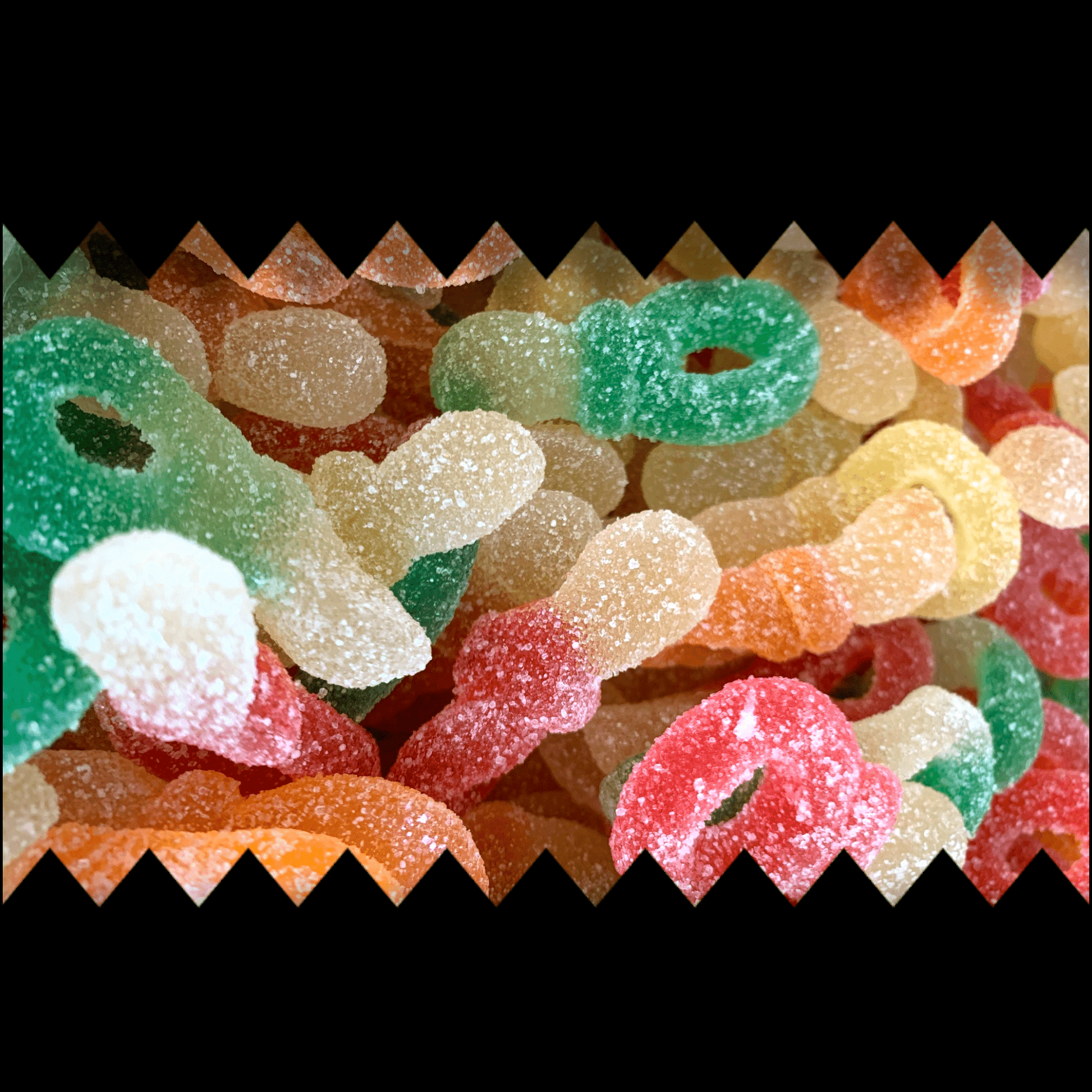 Fizzy Sour Dummies - Gummy Fizzy Sweets - Caribou Candy